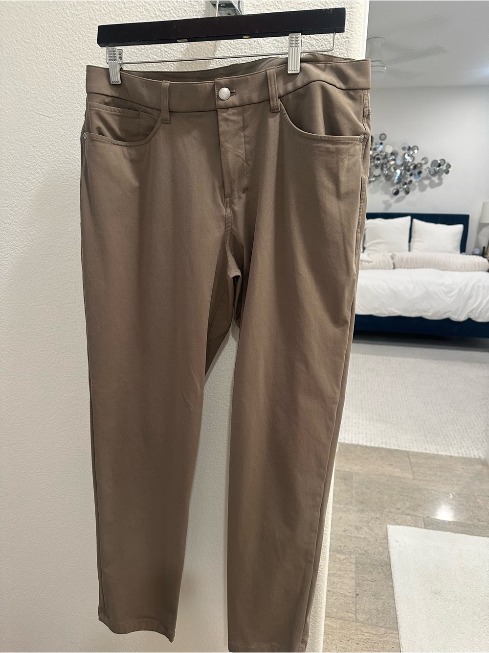 lululemon athletica ABC classic fit Men's Pants - Taupe Brown